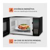 Micro-ondas Mondial 21L MO-01-21-B Preto 220V/60Hz.