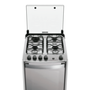 Fogão 4 bocas Dako Magister Style Mega Chama Inox - Bivolt