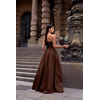 Vestido Eliane Marrom