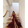 Vestido Márcia Marsala 