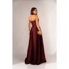 Vestido Juana Marsala
