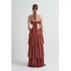 Vestido Aline Terracota