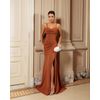 Vestido Kamille Terracota