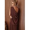 Vestido Clara Klay Marrom
