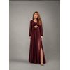 Vestido Cecília Marsala 
