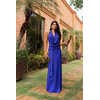 Vestido Eduarda Azul Bic 