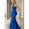 Vestido Laço Grande Azul Bic 