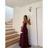 Vestido Márcia Marsala 