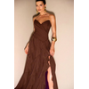 Vestido Maria Marrom