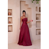 Vestido Abby Marsala 