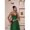 Vestido Isabela Verde Bandeira 