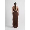 Vestido Bobo Marrom 