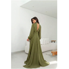 Vestido índia Verde Oliva 