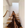 Vestido Márcia Marrom 