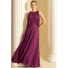 Vestido Guti Plissado Fúcsia 