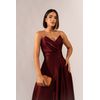 Vestido Juana Marsala