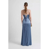 Vestido Grécia Azul Empoeirado