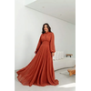Vestido Índia Terracota