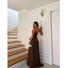 Vestido Márcia Marrom 