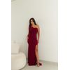 Vestido Milena Marsala 