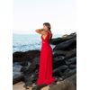 Vestido Jean Vermelho