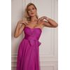 Vestido Laço Tule Fucsia