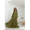 Vestido índia Verde Oliva 