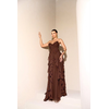 Vestido Maria Marrom