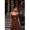 Vestido Eliane Marrom