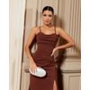 Vestido Kamille Marrom 