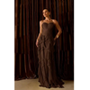 Vestido Marcella Marrom