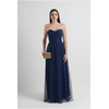 Vestido Laço Tule Marinho