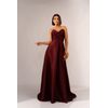 Vestido Juana Marsala