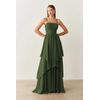 Vestido Noruega Oliva 