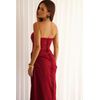 Vestido Melissa Marsala 