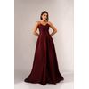 Vestido Juana Marsala
