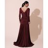 Vestido Valentina Marsala