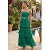Vestido Lindsey Verde Bandeira