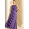 Vestido Guti Plissado Roxo 