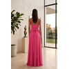 Vestido Plis Flor Pink 