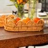 Cesta/Fruteira Botânica em Rattan - Lyor