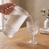 Jarra de Vidro Lines com Fio de Ouro - 900ml
