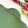 Kit 4 Americanos em Couro Ecológico Verde - Coleção Emanuel