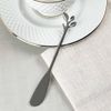 Kit 4 Espátulas de Aço Inox Leaves Prata - Wollf