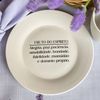 Kit 4 Pratos De Sobremesa Com Frase  Fruto Do Espírito...