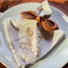 Kit 4 Lugares - Coleção Tulipas Caramelo