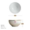 Kit 2 Bowls de Porcelana com Filete de Ouro - Coleção Foi Por Amor