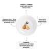 Kit 4 Pratos de Sobremesa de Porcelana - Coleção Peras
