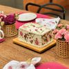 OUTLET Tábua com Pés em Bambu 27cm - Jardim Regado