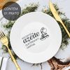 Prato de Sobremesa Frase “Era tanto azeite que faltaram vasilhas”